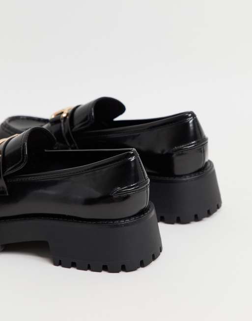 ASOS DESIGN – Monster – Robuste Loafer in Schwarz, 4 von 4