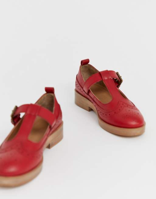 Asos hot sale red shoes