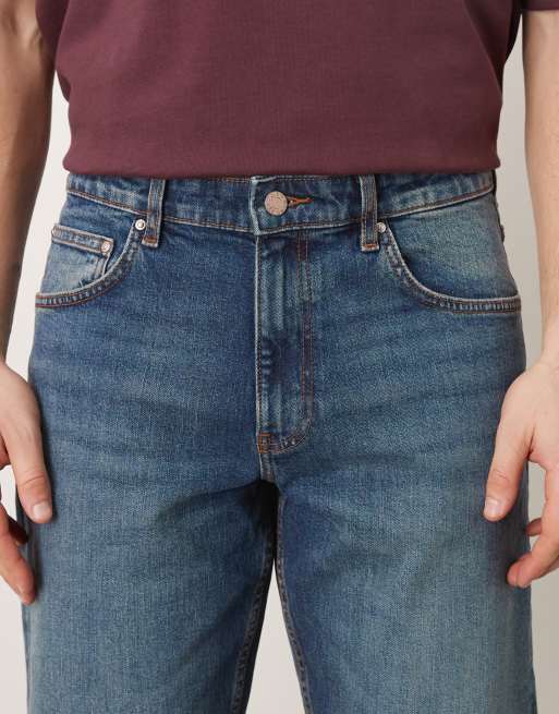 ASOS DESIGN – Mörkblå avsmalnande jeans, 4 av 5