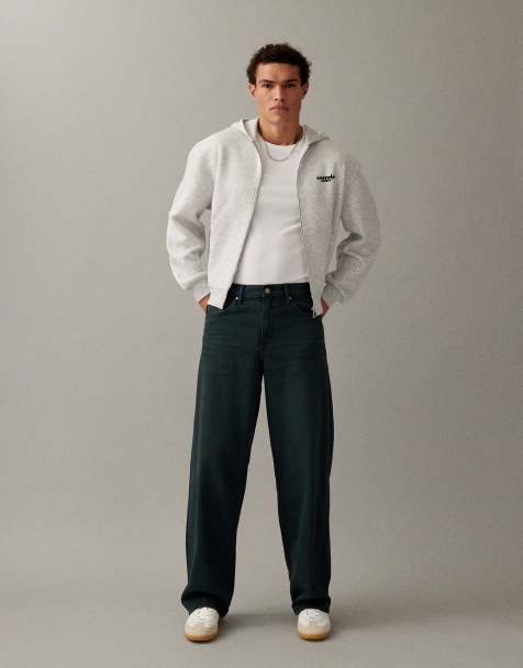 ASOS DESIGN – Mörkblå, baggy jeans - view 1