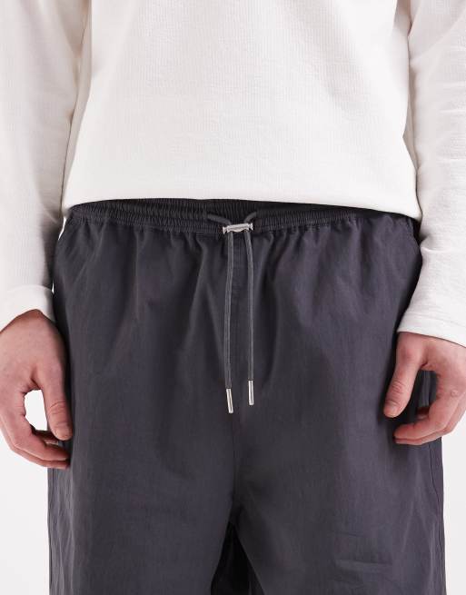 ASOS DESIGN – Mörkgrå, halvlånga, elastiska jorts, 3 av 5
