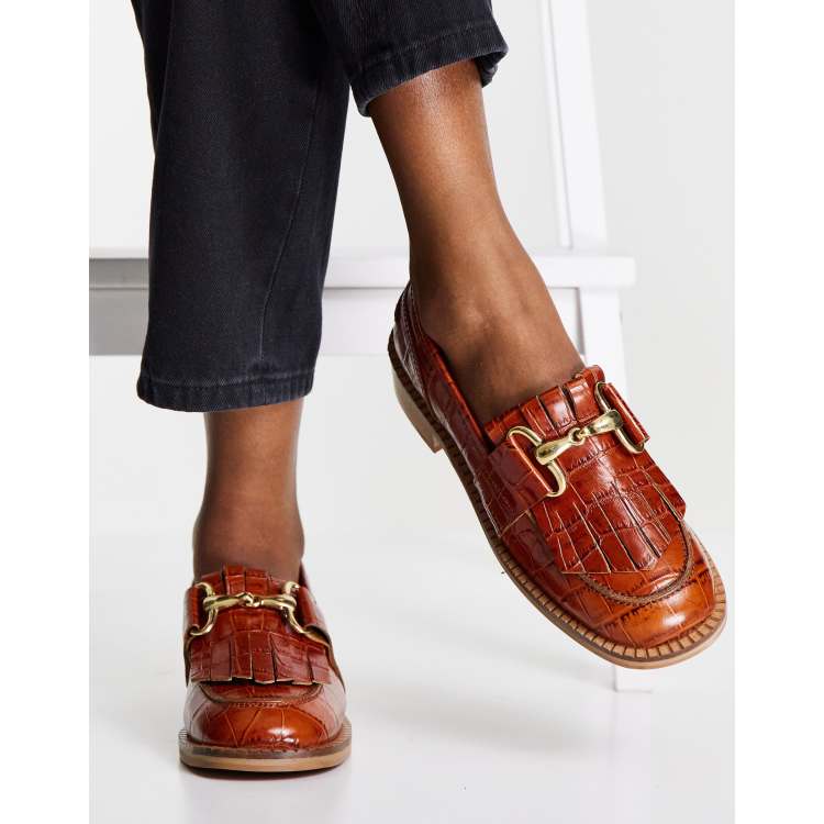 Asos movement clearance leather loafers