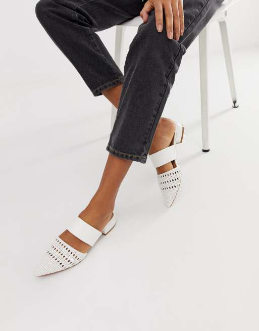 White hot sale mules asos