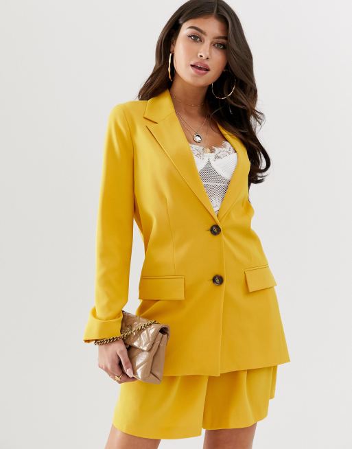 ASOS DESIGN - Kostuum in felle mosterdkleur, 2 van 3