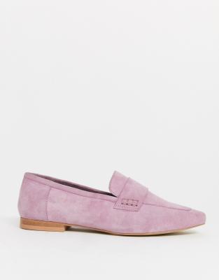 asos pink loafers