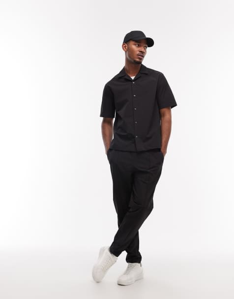 ASOS DESIGN - MotionMAX - Ensemble en tissu stretch multidirectionnel - Noir - view 1