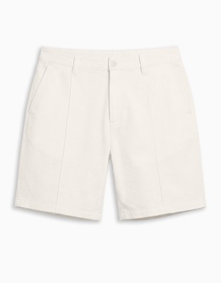 Asos Design Motionmax™ Four Way Stretch Short Length Shorts In White