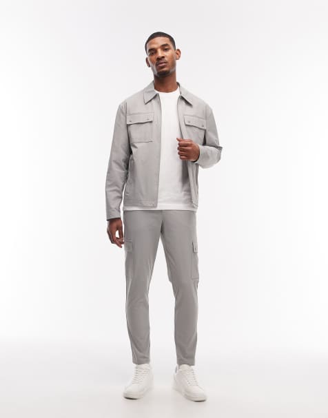 ASOS DESIGN - motionMAX - Gråt sæt med firevejs-stretch - view 1
