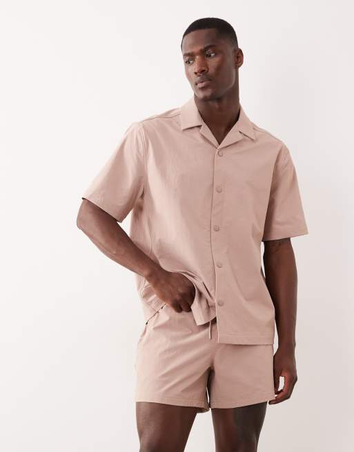 ASOS DESIGN – motionMAX – Kürzere, elegante Stretch-Shorts in Rosa, 2 von 7
