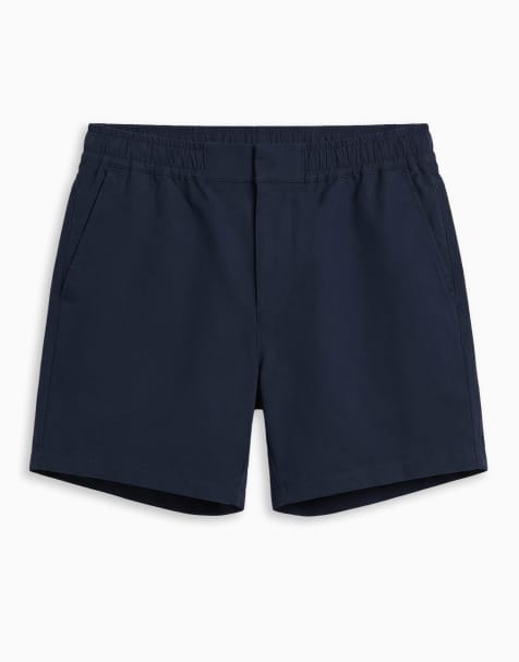 ASOS DESIGN – MotionMAX™ – Shorts in Marineblau mit Vier-Wege-Stretch und kürzerem Schnitt, Kombiteil - view 1