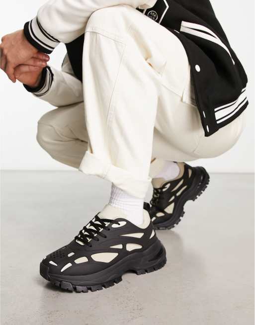 Asos design store distance chunky trainers