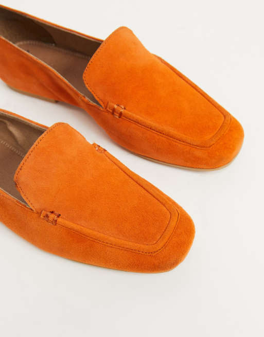 Loafers orange deals