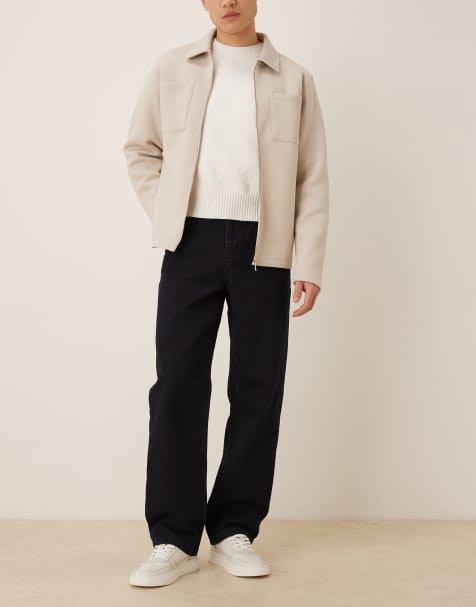 ASOS DESIGN - Mørkeblå jeans i baggy fit - view 1