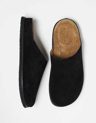  mule clog sandals  suede