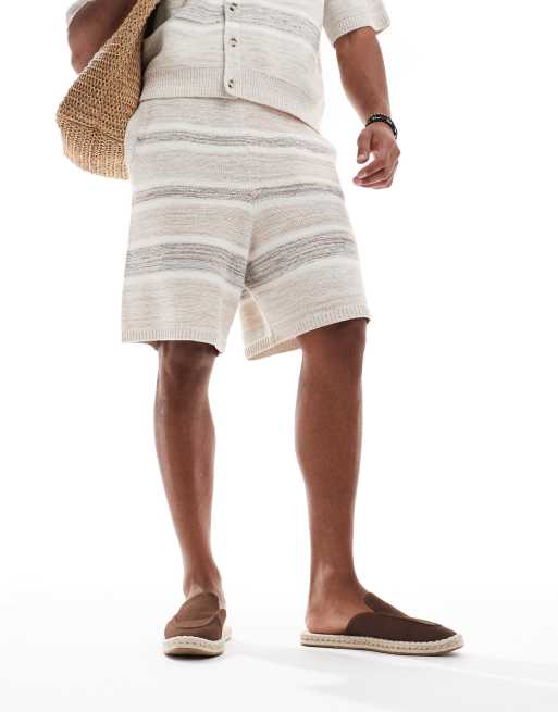 ASOS DESIGN mule espadrilles in brown