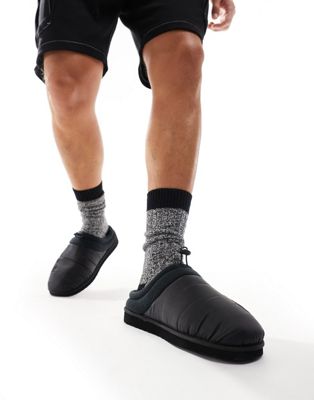 ASOS DESIGN mule slippers with zip detail - ASOS Price Checker