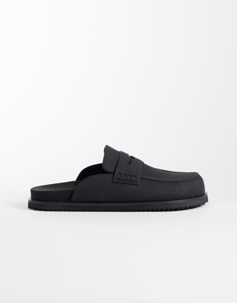 ASOS DESIGN mules mocassins penny noires - view 1