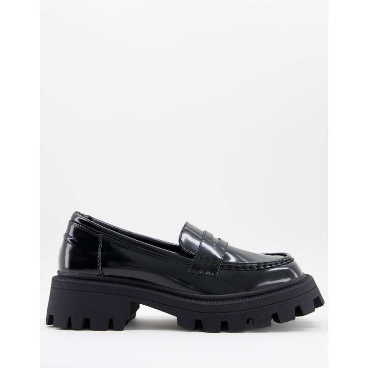 Asos store black loafers