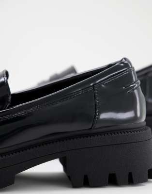 asos platform loafers