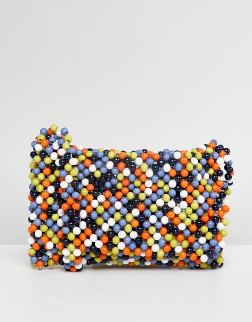 Asos beaded bag hot sale