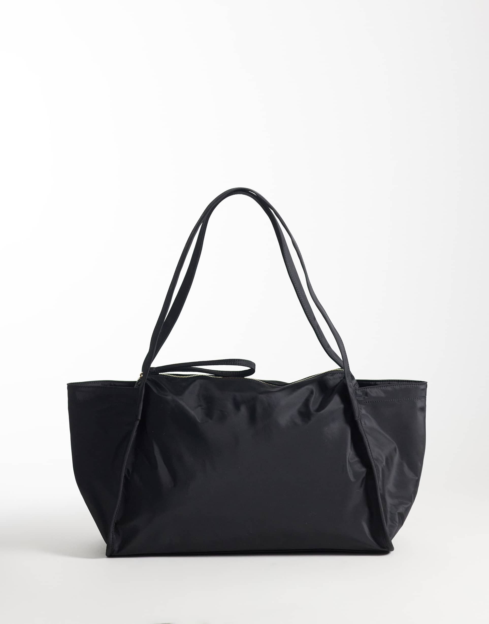 asos design multi compartment travel bag in black