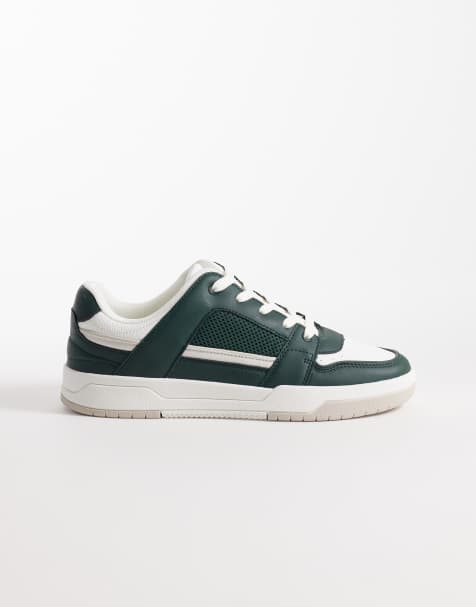 ASOS DESIGN – Multi-Panel-Sneaker in Grün - view 1