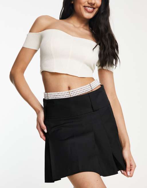 ASOS DESIGN multi row waist and hip chain belt , 4 of 4