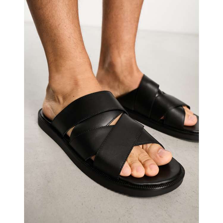 Asos hot sale black sandals