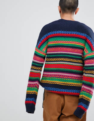 asos striped sweater