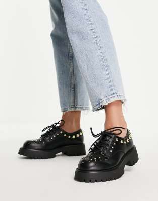 studded chunky sneakers