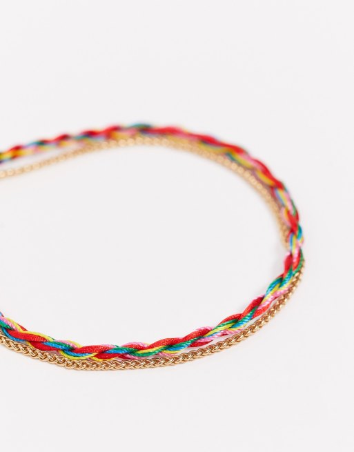 Multirow Thread Bracelet 