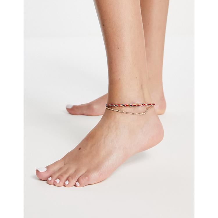 Asos on sale ankle bracelet