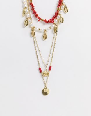 faux coral jewelry