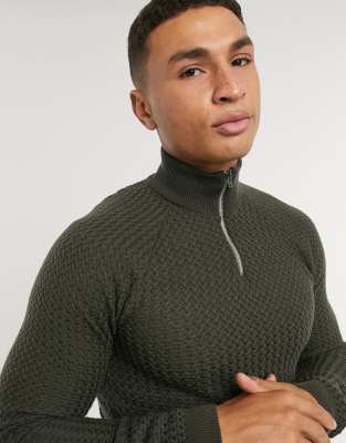 asos zip jumper