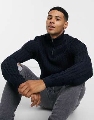 asos zip jumper