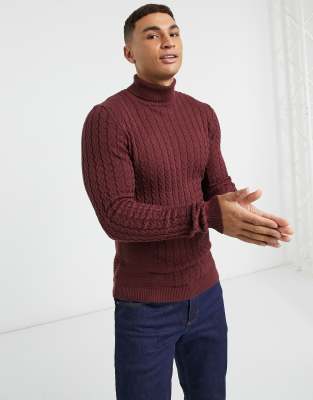 polo neck knit