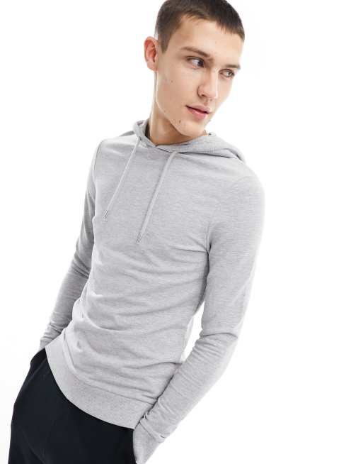 Asos muscle 2024 fit hoodie