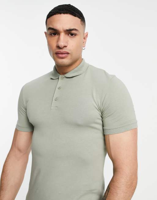 Muscle Fit Polos