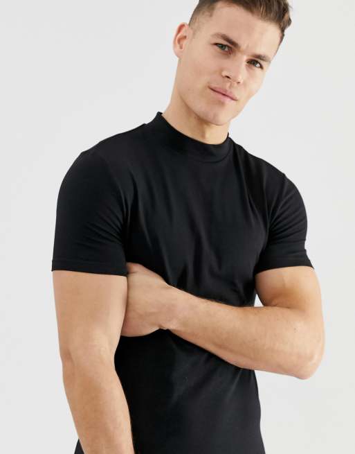 Muscle fit turtleneck best sale