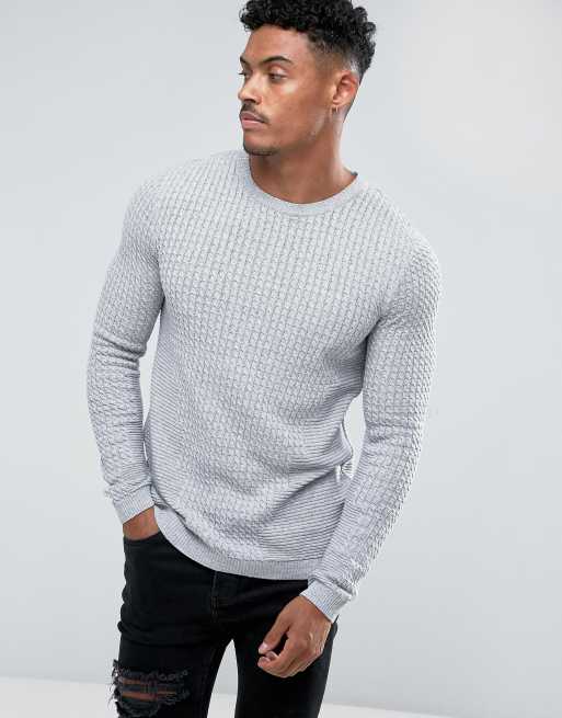 Mens muscle fit outlet sweaters