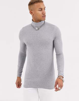asos muscle fit long sleeve