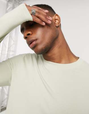 asos muscle fit long sleeve