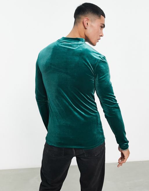 ASOS Design Muscle Fit Long Sleeve T-Shirt