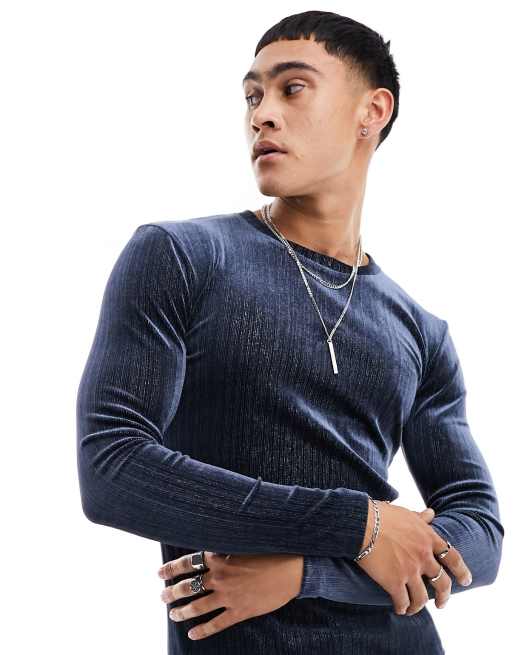 glitter long sleeve shirt