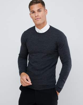 shirt and jumper combo mens