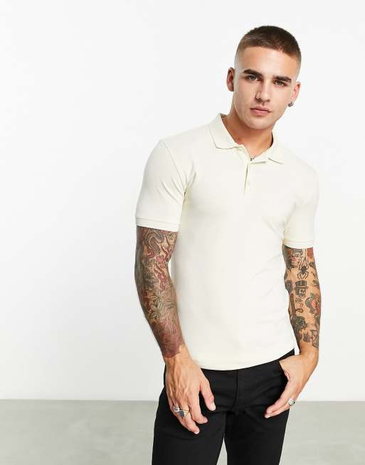 Asos muscle outlet fit polo