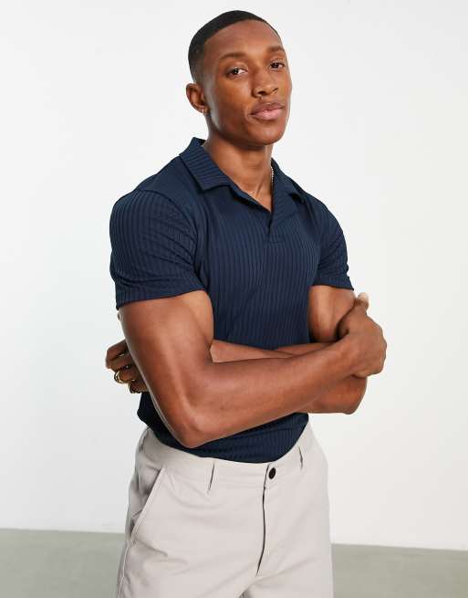 Asos muscle hotsell fit polo