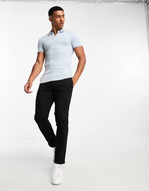 Light blue polo outlet shirt outfit