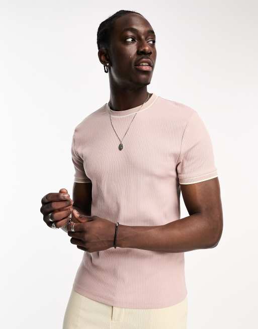 Asos pink sale t shirt