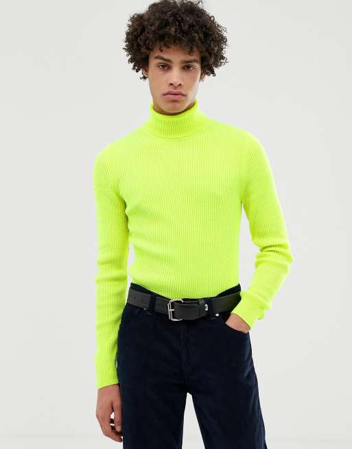 Asos clearance neon jumper